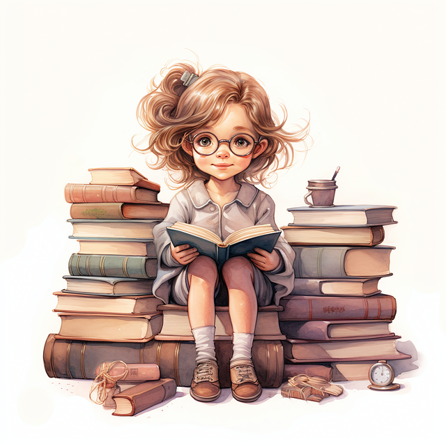 girl reading